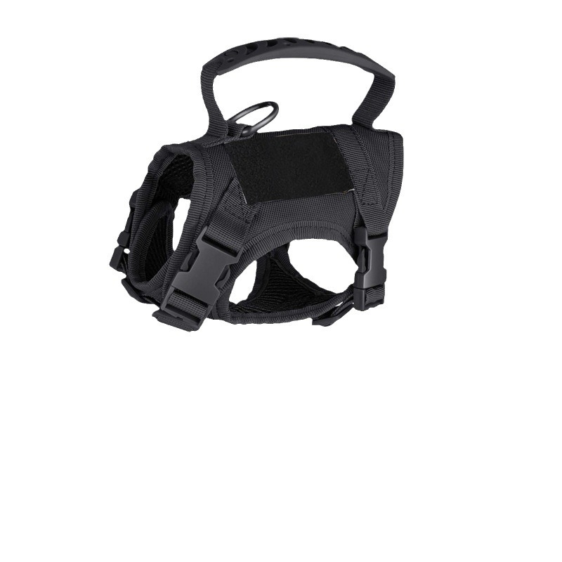 Taktički prsluk s remenom za mačke, vučno uže, nelomljivo, podesivo, klizno uže za mačke, pas, mali lanac za pse