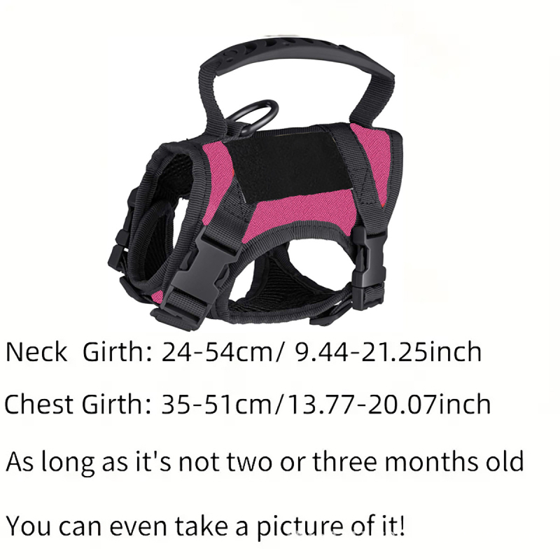 Taktički prsluk s remenom za mačke, vučno uže, nelomljivo, podesivo, klizno uže za mačke, pas, mali lanac za pse