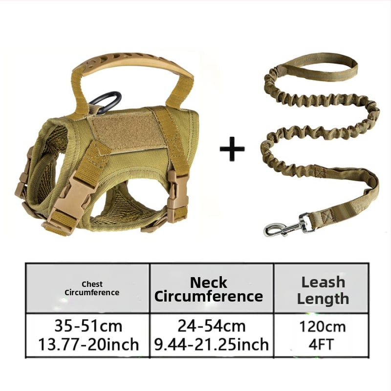 Taktički prsluk s remenom za mačke, vučno uže, nelomljivo, podesivo, klizno uže za mačke, pas, mali lanac za pse