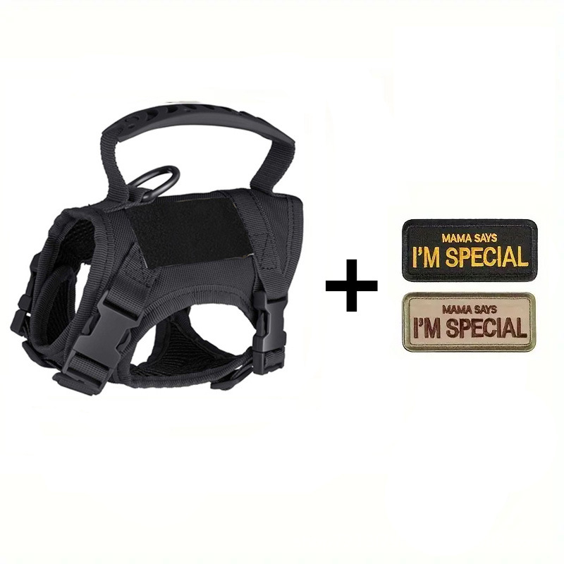 Taktički prsluk s remenom za mačke, vučno uže, nelomljivo, podesivo, klizno uže za mačke, pas, mali lanac za pse