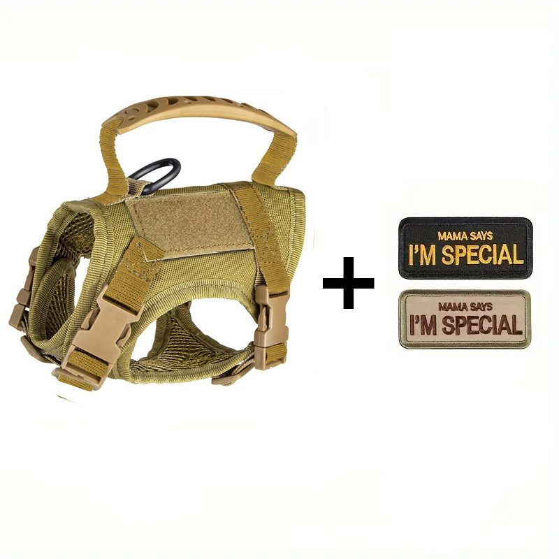 Taktički prsluk s remenom za mačke, vučno uže, nelomljivo, podesivo, klizno uže za mačke, pas, mali lanac za pse