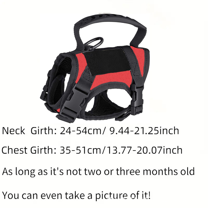 Taktički prsluk s remenom za mačke, vučno uže, nelomljivo, podesivo, klizno uže za mačke, pas, mali lanac za pse