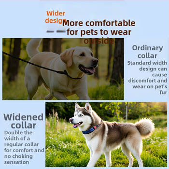 Διασυνοριακός λαιμός κατοικίδιων, μεσαίου και μεγάλου μεγέθους, άνετο, αναπνεύσιμο κολάρο σκύλου, αντι-σπασίματος κολάρο, είδη πρόσφυσης για σκύλους