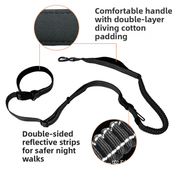 Προτεινόμενα είδη για κατοικίδια, Λουρί αυτοκινήτου για τρέξιμο, Λουρί σκύλου έξι σε ένα, Ζώνη ασφαλείας σκύλου από νάιλον που δεν σπάει