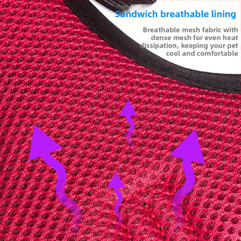 Διασυνοριακό σχοινί έλξης για σκύλους με αντιεκρηκτική προστασία, γιλέκο για μεγάλο, μεσαίο και μικρό σκύλο, ιμάντας στήθους για κατοικίδια, σχοινί βόλτας για σκύλους σε απόθεμα χονδρικής