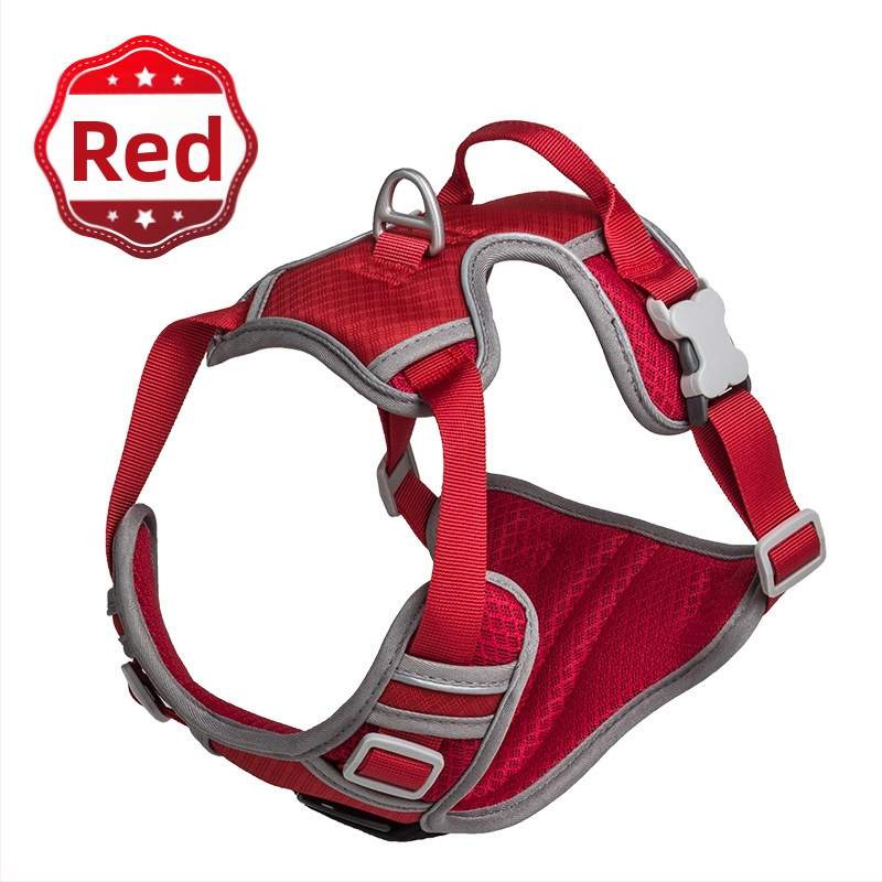 Трансгранично взривоустойчиво въже за теглене на кучета, жилетка за големи, средни и малки кучета за домашни любимци, каишка за гърди, въже за разходка на кучета на склад на едро