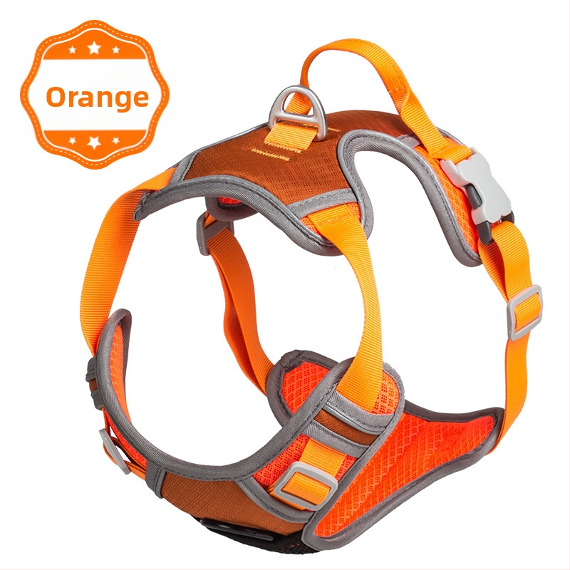 Трансгранично взривоустойчиво въже за теглене на кучета, жилетка за големи, средни и малки кучета за домашни любимци, каишка за гърди, въже за разходка на кучета на склад на едро