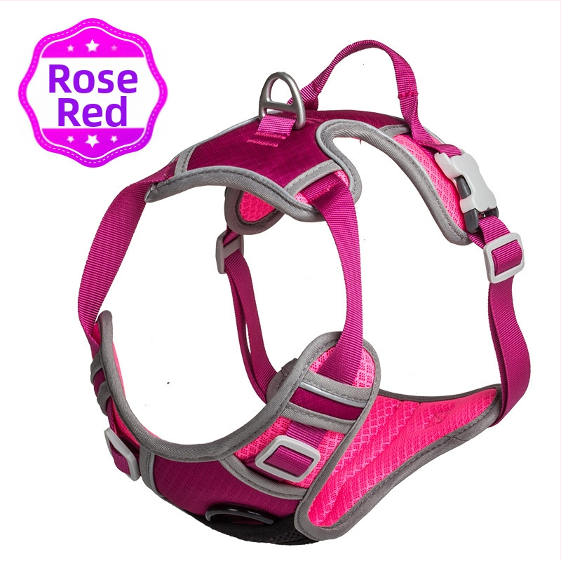 Трансгранично взривоустойчиво въже за теглене на кучета, жилетка за големи, средни и малки кучета за домашни любимци, каишка за гърди, въже за разходка на кучета на склад на едро