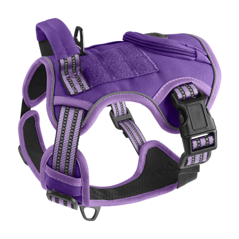 Piiriülene Amazonase koeraköis taktikalise koera rinnal seljal keskmise ja suure koera lemmiklooma rinnarihm plahvatuskindel kiiruskoera veojõuköis