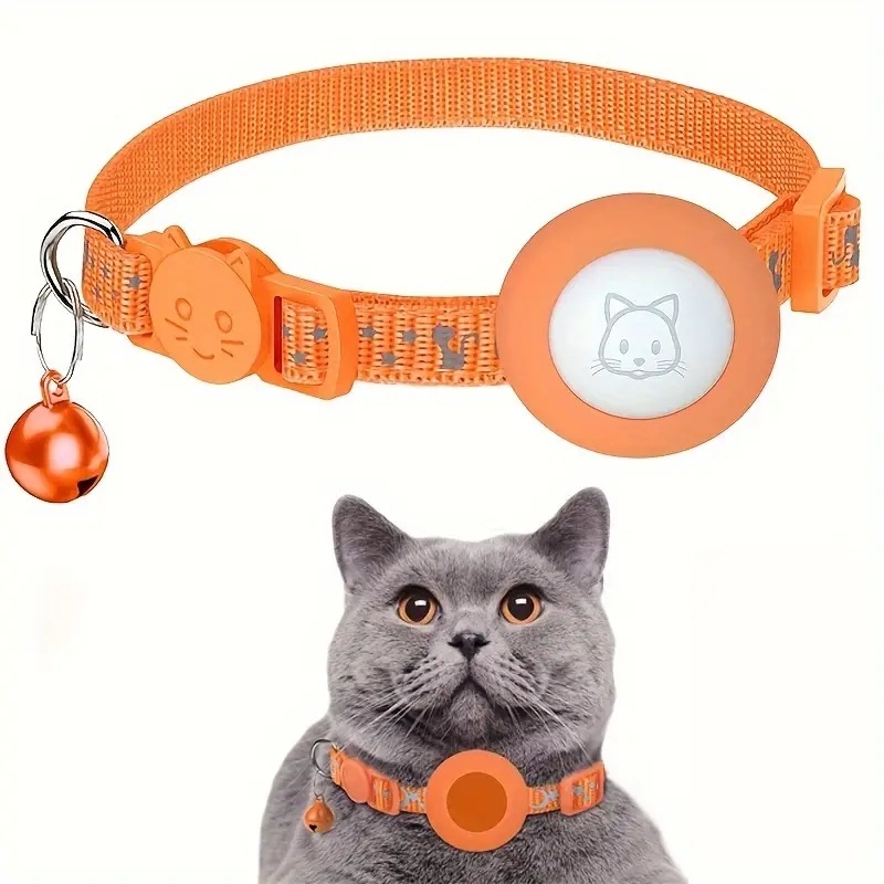 Husă de protecție patentată Apple Airtag pentru zgardă pentru pisici, localizator, tracker, zgardă pentru animale de companie, en-gros, în stoc