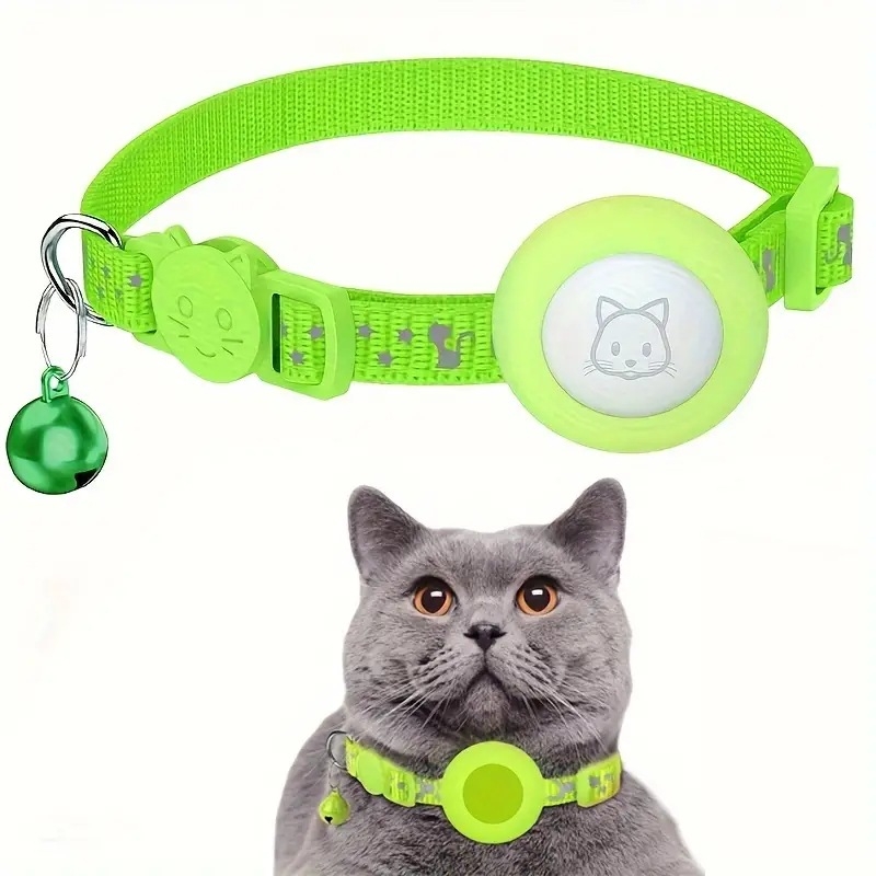 Husă de protecție patentată Apple Airtag pentru zgardă pentru pisici, localizator, tracker, zgardă pentru animale de companie, en-gros, în stoc