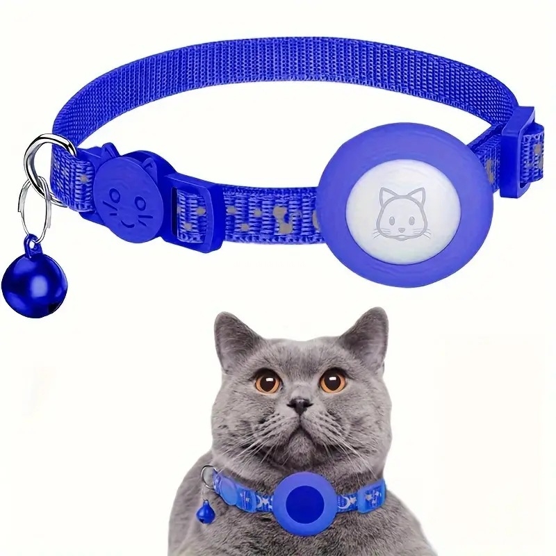 Husă de protecție patentată Apple Airtag pentru zgardă pentru pisici, localizator, tracker, zgardă pentru animale de companie, en-gros, în stoc