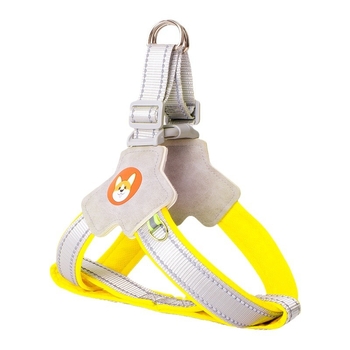 Γιλέκο με σχοινί έλξης για σκύλους, ιμάντας στήθους για κατοικίδια, σχοινί περπατήματος για σκύλους, Chai για σκύλους, Corgi, αντανακλαστικό, αντιεκρηκτικό, σχοινί περπατήματος για σκύλους, πλάτη