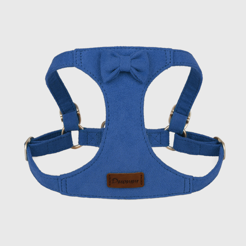 Ogrlica za pse, odijelo za prsa, 360° okružujuće svjetlo, remen za prsa, od vlakana jelena, prilagođen koži, uže za vuču pasa