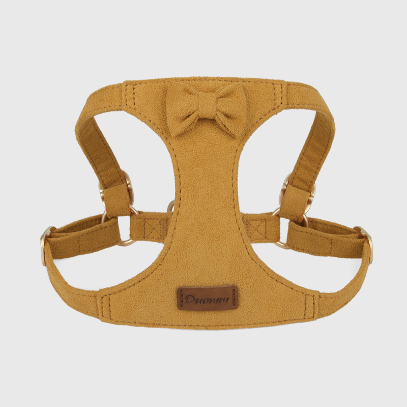 Ogrlica za pse, odijelo za prsa, 360° okružujuće svjetlo, remen za prsa, od vlakana jelena, prilagođen koži, uže za vuču pasa