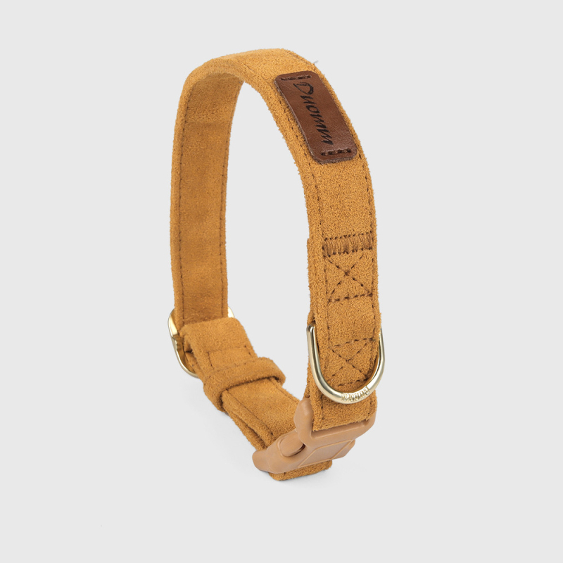 Ogrlica za pse, odijelo za prsa, 360° okružujuće svjetlo, remen za prsa, od vlakana jelena, prilagođen koži, uže za vuču pasa