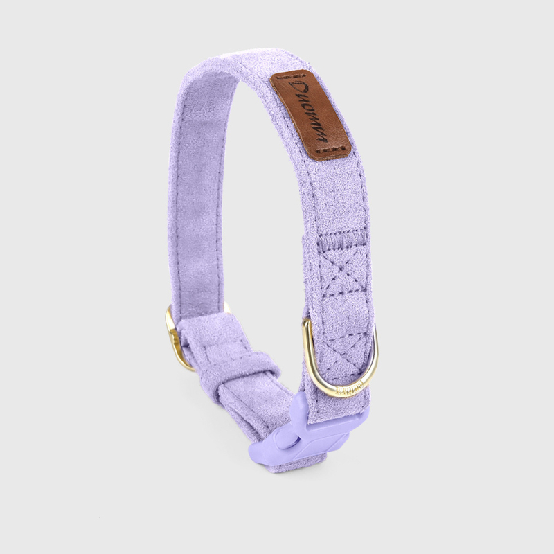 Ogrlica za pse, odijelo za prsa, 360° okružujuće svjetlo, remen za prsa, od vlakana jelena, prilagođen koži, uže za vuču pasa