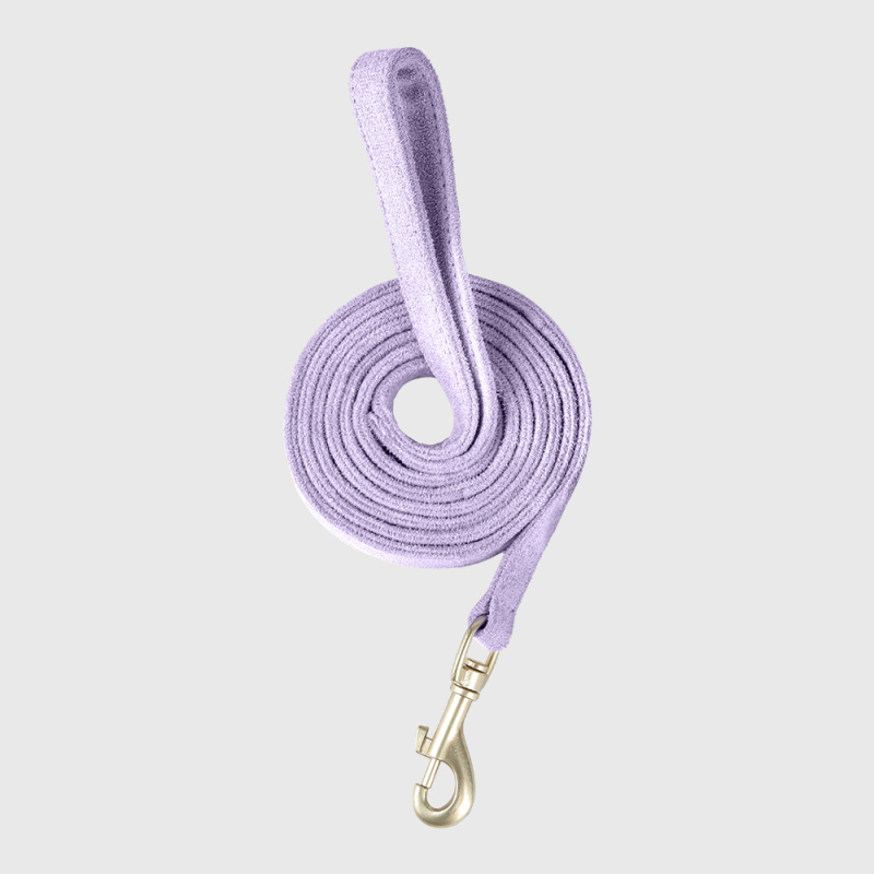 Ogrlica za pse, odijelo za prsa, 360° okružujuće svjetlo, remen za prsa, od vlakana jelena, prilagođen koži, uže za vuču pasa