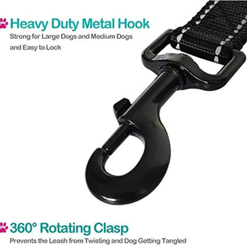 Διασυνοριακό λουρί σκύλου ανακλαστικό μεσαίου και μεγάλου μεγέθους σχοινί βόλτας σκύλου μαλακό μαξιλάρι συμπαγές χρώμα κοντό σχοινί κατοικίδιο σκύλο ταξιδιού σχοινί σκύλου χονδρικής