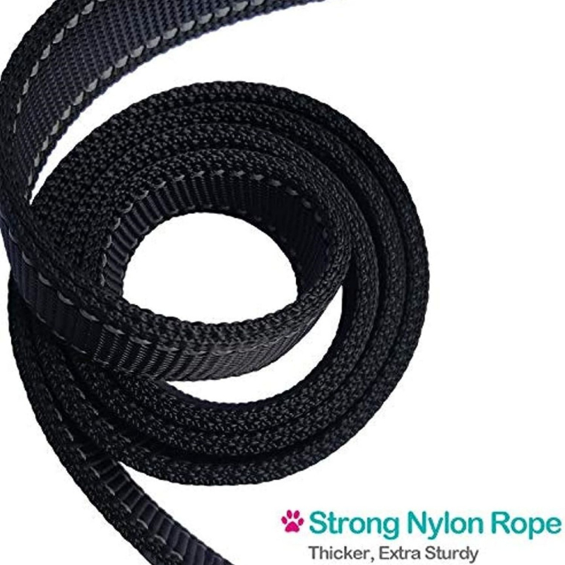 Prekogranična povodica za pse, reflektirajuća srednja i velika užad za šetanje pasa, mekani jastuk, jednobojna kratka užad, užad za kućne ljubimce, veleprodaja užadi za pse