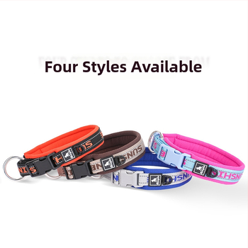 Κολάρο σκύλου Αντι-Άπαχο κολάρο κατοικίδιων για κουτάβια, μεγάλοι σκύλοι, μεγάλα είδη σκύλων, ρυθμιζόμενο κολάρο σκύλου με έλξη