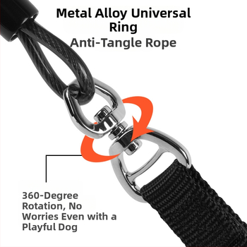 Σχοινί έλξης για σκύλους Ενσωματωμένο σχοινί P Αντιεκρηκτική αλυσίδα Chong P Σχοινί βόλτας Shoushou για σκύλους Γενικό σχοινί για μικρούς, μεσαίους και μεγάλους σκύλους