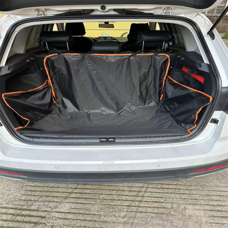 Постелка за домашни любимци Amazon Temu, Постелка за външна кола, Възглавница за седалка за куче за SUV, Постелка за куче за кола, Защитна постелка за багажник на кола