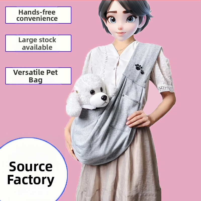 Väikesele koerale mõeldud kevad-suvi-sügis-talv luksuslik koerakott kerge õlakott suure mahutavusega kassikott kaasaskantav kassi seljakott