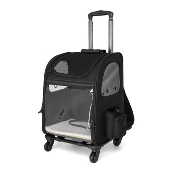 Σακίδιο πλάτης για κατοικίδιο, φορητή τσάντα για γάτες, τσάντα για σκύλους, καλοκαιρινή, αναπνεύσιμη, μεγάλης χωρητικότητας, επεκτεινόμενη τσάντα για κατοικίδια