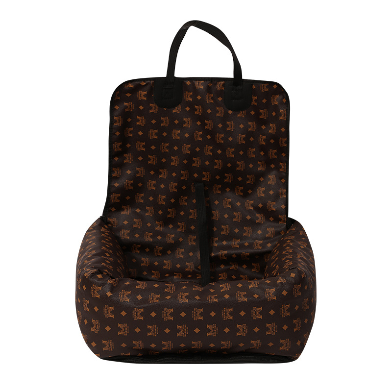 Autosjedalica za kućne ljubimce prozračna prijenosna putna torba za pse prostirka za stražnji red sjedala za kućne ljubimce gnijezdo na zalihi proizvođača