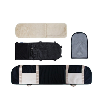 Autokenneli keskjuhtimisega lemmikloomakenneli kott Hollandi sametist koerakennel, täielikult eemaldatav ja pestav väikeste koerte koerakennel, autokennel, kasside koerakennel