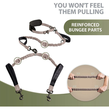 Νέο διασυνοριακό λουρί σκύλου, λουρί σκύλου, πολυλειτουργικό λουρί κατοικίδιων, λουρί σκύλου για αθλητικό τρέξιμο, λουρί σκύλου για δύο άτομα