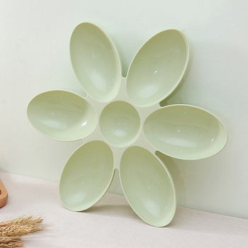 Prekogranično vruće kreativno posuđe za mačke s laticama, višemrežna zdjela za hranjenje kućnih ljubimaca, TikTok zdjela za večeru s istom mačkom