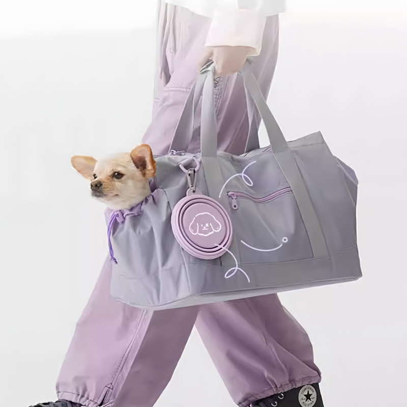 Sklopiva zdjela za pse Pet Out u korejskom stilu, vanjska zdjela za piće, prijenosna silikonska zdjela, sklopiva zdjela za mačke, zdjela za pse