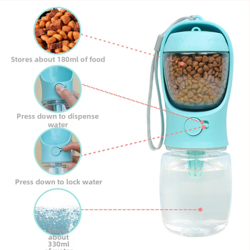 Hranilica za vodu za pse Kućni ljubimci Vanjska šalica za hodanje Prijenosni čajnik za pse Hodanje za pse Boca za vodu Hranilica za pse Pribor za pse