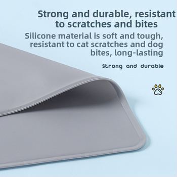 Σουπλά για κατοικίδια, κατάλληλο για τρόφιμα, σιλικόνης 48/55cm, αντι-υπερχείλιση, εύκολο καθάρισμα, σουπλά για γάτες και σκύλους