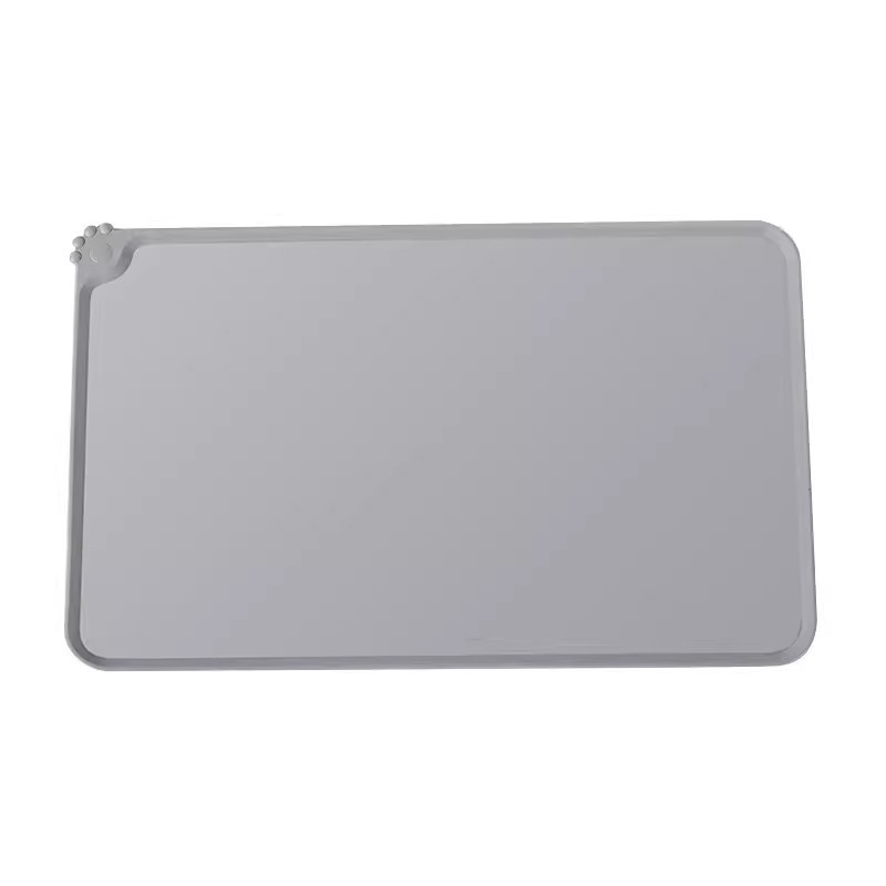 Silikonska podloga za kućne ljubimce prehrambene kvalitete, 48/55 cm, protiv prelijevanja, lako se čisti, podloga za zdjelu za mačke i pse