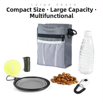 Χονδρική τσάντα εκπαίδευσης σκύλων, φορητή τσάντα σνακ, εξωτερική πολυλειτουργική τσάντα μέσης, τσάντα σκύλου, τσάντα γάτας, προμήθειες κατοικίδιων ζώων