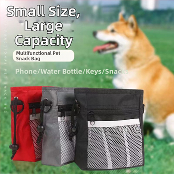 Χονδρική τσάντα εκπαίδευσης σκύλων, φορητή τσάντα σνακ, εξωτερική πολυλειτουργική τσάντα μέσης, τσάντα σκύλου, τσάντα γάτας, προμήθειες κατοικίδιων ζώων