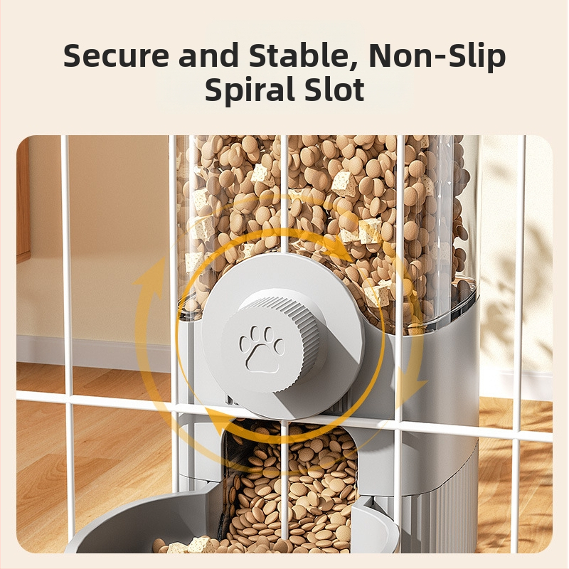 Висяща поилка за котки, поилка за кучета, висяща клетка, леген за кучета, автоматична хранилка за котки