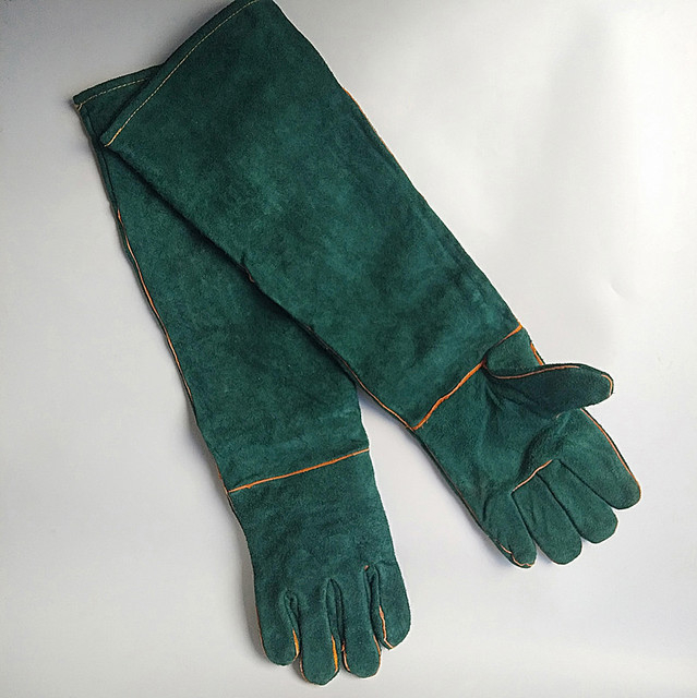 Lemmikloomatooted Amazoni populaarsed roomajate hammustusvastased kindad 60 cm lemmikloomade kaitsekindad hiiglasliku sisaliku hammustusvastased kindad