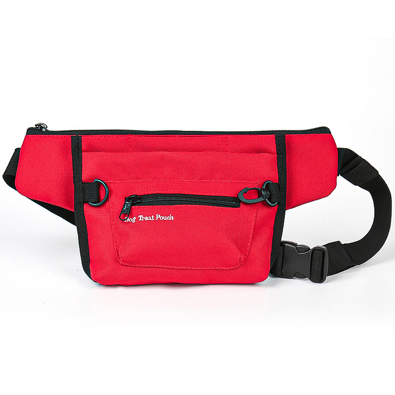 Чанта за обучение на домашни любимци, чанта за закуски, чанта за хранене на открито, преносима сгъваема чанта за колан, производител на едро, съхранение