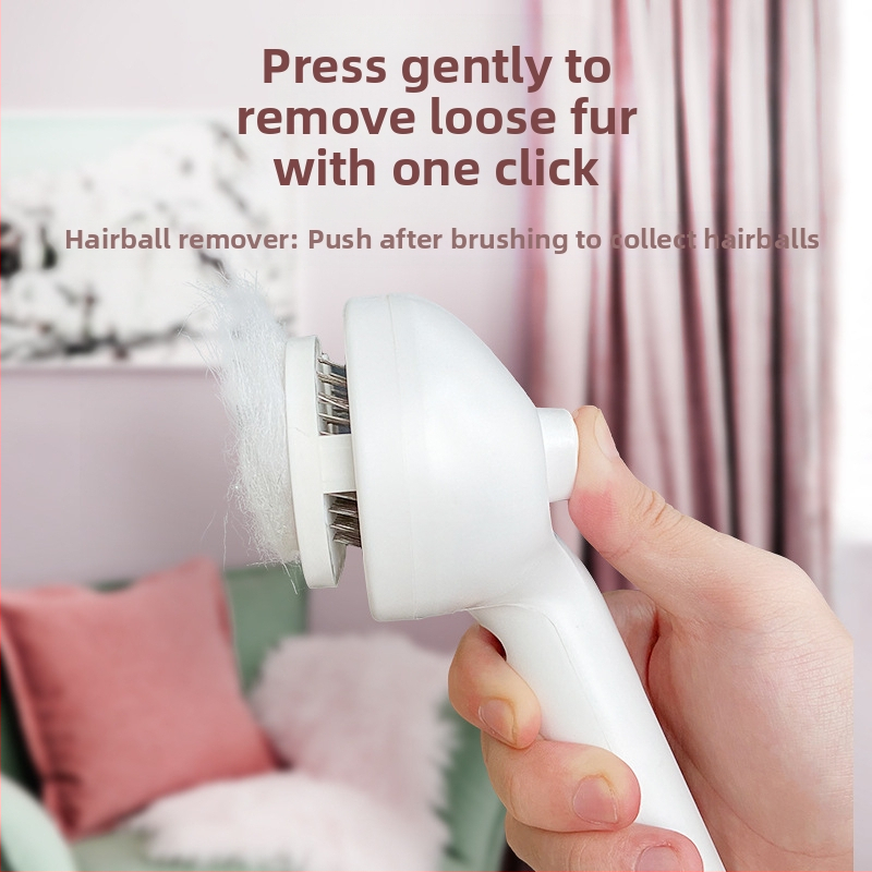 [Директна доставка от вътрешния пазар, гаранция за следпродажбено обслужване] Спрей за домашни любимци Laiwang brothers, гребен за коса с бял прах