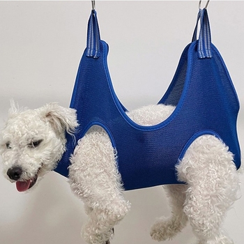 Σταθερή τσάντα για νυχοκόπτη γάτας, αντιχαρακτική και αντιδαγκωτική τσάντα μπάνιου, περιποίηση κατοικίδιων, μικρή και μεσαία αιώρα, κρεμαστή