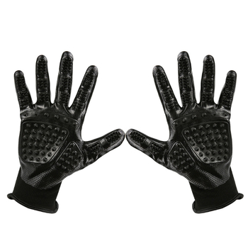 Γάντι μπάνιου για μασάζ κατοικίδιων Amazon, περιποίηση κατοικίδιων, αποτρίχωση, μαγικό αυτοκόλλητο, μαύρη κόλλα, γάντι αποτρίχωσης σκύλου