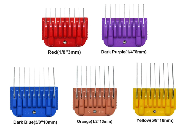 Walleby Andis Gentry lemmikloomade habemeajamis- ja lõikemasina nihikukomplekt elektrilise lõikemasina piiramiskammi lisatarvikutele