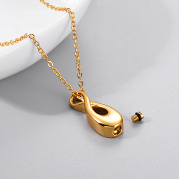 Tarpvalstybinis Europos ir Amerikos nerūdijančio plieno 8 žodžių pakabukas, galintis atverti amžinos meilės pelenų pakabuką, Mobiuso žiedo pakabuką