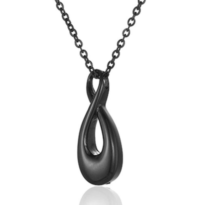 Tarpvalstybinis Europos ir Amerikos nerūdijančio plieno 8 žodžių pakabukas, galintis atverti amžinos meilės pelenų pakabuką, Mobiuso žiedo pakabuką