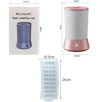 Чаша за миене на краката на домашни любимци, инструменти за почистване на домашни любимци, продукти за домашни любимци от трансграничен тип, чаша за миене на краката на домашни любимци за къпане на котка и куче