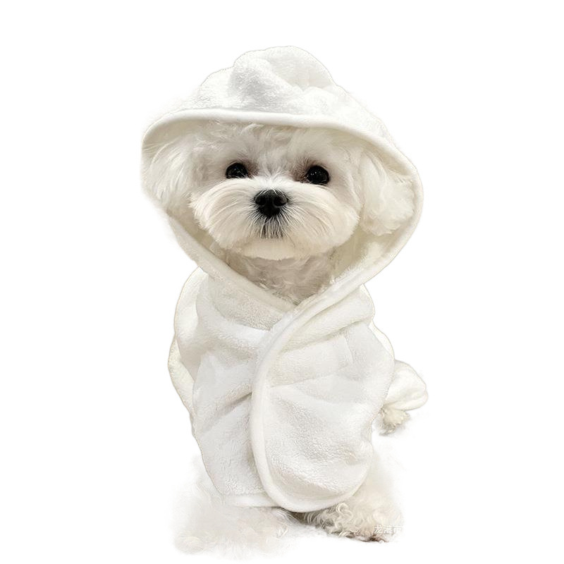 Τα σκυλιά μπορούν να φορεθούν σε τέσσερις εποχές μπάνιου σκουπίστε στεγνό μπουρνούζι πετσέτα μπάνιου παχύρρευστη απορροφητική πετσέτα αρκουδάκι μέθοδος Schnauzer κουβά γάτα